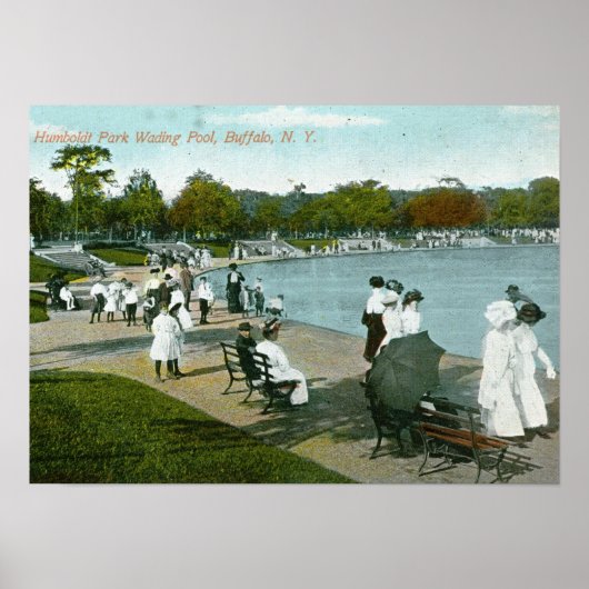 Humboldt Park, Buffalo, NY  Poster (Voorkant)
