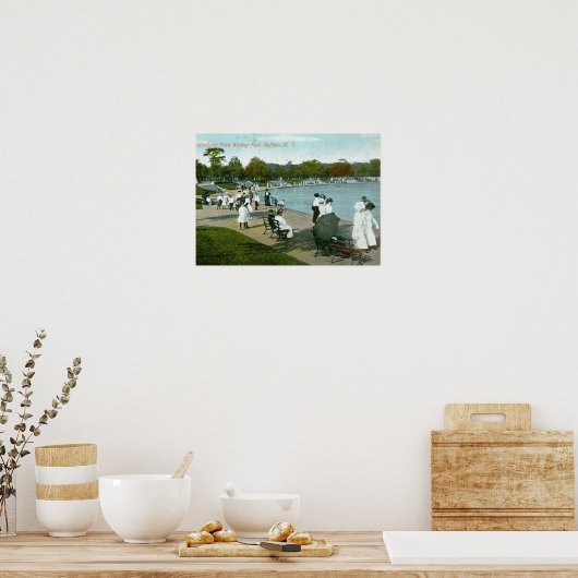 Humboldt Park, Buffalo, NY  Poster (Keuken)