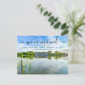 Humboldt Park Chicago Moving Announcement Briefkaa Aankondigingskaart (Staand voorkant)