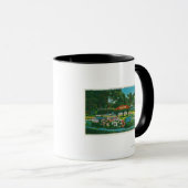 Humboldt Park Floral Emblem Uitzicht Mok (Voorkant rechts)