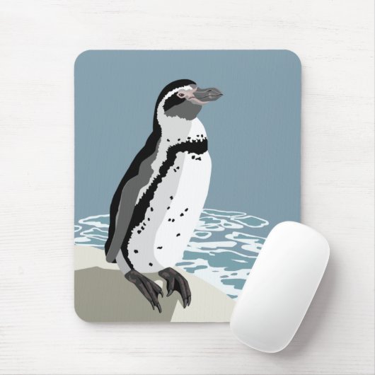 Humboldt Penguin Mousepad Muismat (Met muis)