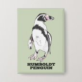 Humboldt pinguïn button (Voorkant)