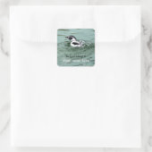 Humboldt-pinguïn "Dit boek is van" Sticker (Tas)