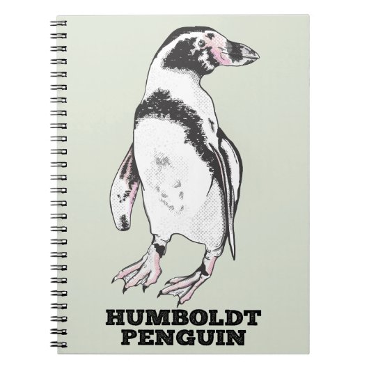 Humboldt pinguïn notitieboek (Voorkant)