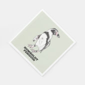 Humboldt pinguïn servet (Hoek)