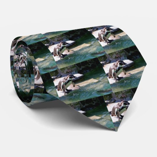 Humboldt pinguïn stropdas (Opgerold)