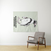 Humboldt pinguïn wandkleed (In Situ (horizontaal))