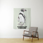 Humboldt pinguïn wandkleed (In situ)