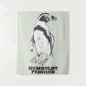 Humboldt pinguïn wandkleed (Voorkant)