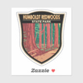 Humboldt Redwood State Park Avenue of the Giants Sticker (Vel)