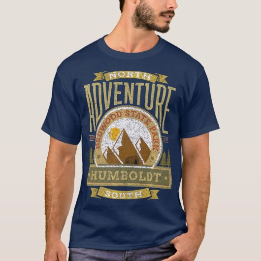 Humboldt Redwood State Park T-shirt (Voorkant)