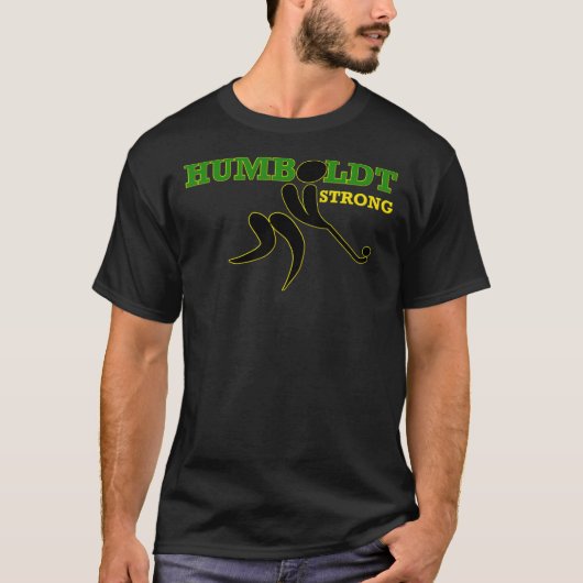 Humboldt Sterk Humboldt Broncos Hockey Team Remem T-shirt (Voorkant)