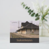 Humboldt Train Station Humboldt Saskatchewan Briefkaart (Staand voorkant)