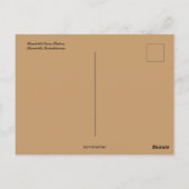 Humboldt Train Station Humboldt Saskatchewan Briefkaart (Achterkant)