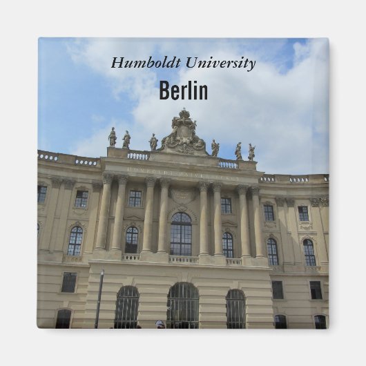 Humboldt University Berlin Magneet (Voorkant)