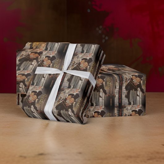  Humbug Christmas Carol Cadeaupapier