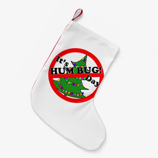 Humbug Day Kleine Kerstsok (Voorkant (Hangend))