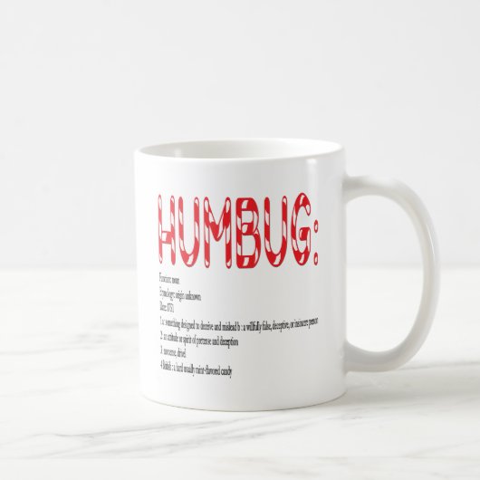 HUMBUG: definitie Koffiemok (Rechts)