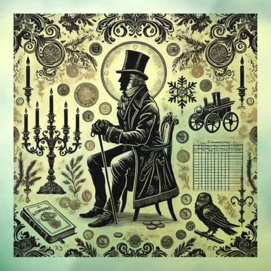 Humbug! Raamsticker (Vel 3)