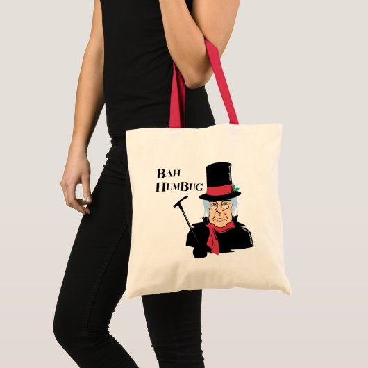 Humbug Scrooge Tote Bag (Voorkant (product))