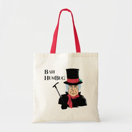 Humbug Scrooge Tote Bag (Voorkant)