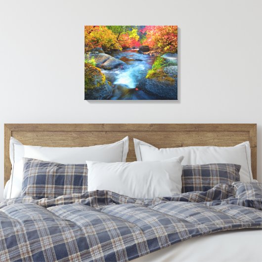 Humbug Spires Canvas Afdruk (Insitu (Slaapkamer))