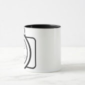 HUMErME Fotografie Logo Koffie-Mok Mok (Midden)