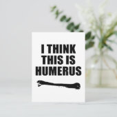 Humerus Briefkaart (Staand voorkant)