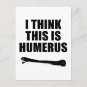 Humerus Briefkaart (Voorkant)