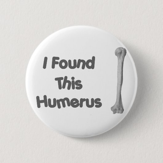 Humerus Funny Ronde Button 5,7 Cm (Voorkant)