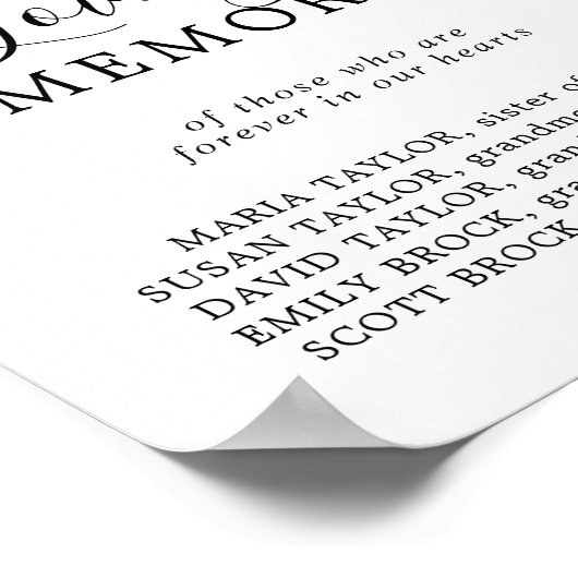 Humeurig Paarse Liefdevolle Herinnering Trouw Herd Poster (Hoek)