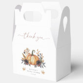 Humeurige Bruiloftsborrel met Herfstbloemen Bedankdoosjes (Open)