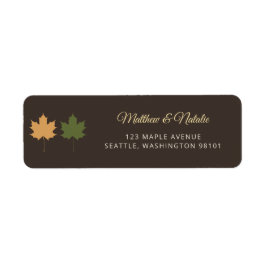 Humeurige Chocolade Terracotta Salie Herfst Bruilo Etiket