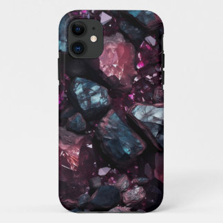 Humeurige Donkere Bloem iPhone Hoesje | Esthetisch
