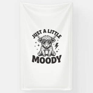 Humeurige Hoogland Koe Vintage Gravure Shirt Ontwe Spandoek