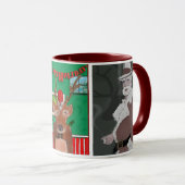 Humeurige Kerstmuts Mok (Voorkant rechts)