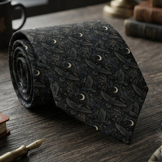 Humeurige Onyx Hemelrav Stropdas