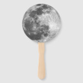 Humeurige Volmaan Handwaaier (Achterkant)