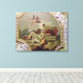 Humiliteit, Indulgence en Waarheid Canvas Afdruk (Insitu (Houten vloer))