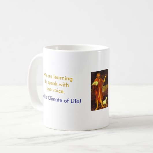 Humiliteit - Mok - Parish (Voorkant links)