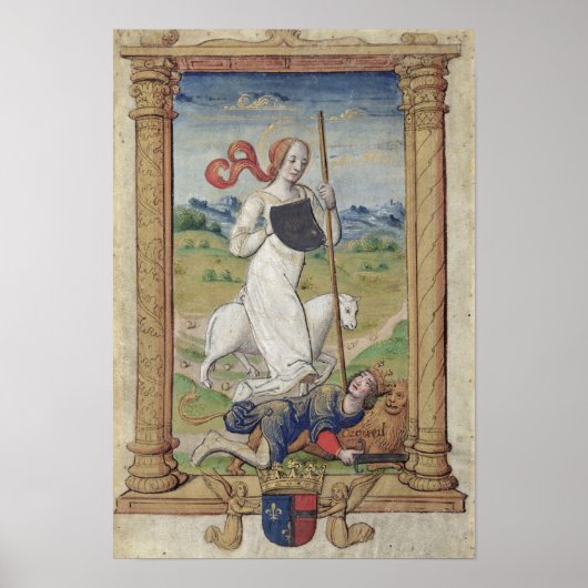 Humiliteit tegen trots poster (Voorkant)