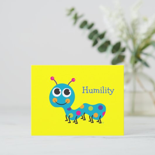 Humiliteitscuter Briefkaart (Staand voorkant)