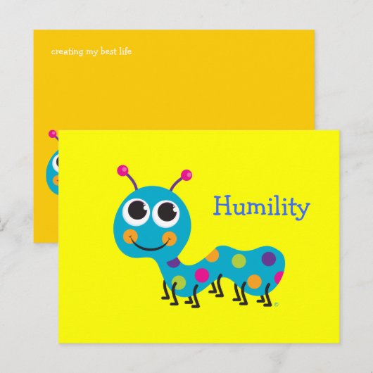 Humiliteitscuter Briefkaart (Voorkant / Achterkant)