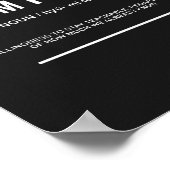 Humiliteitsdefinitie | Inspirerend prijsopgave Poster (Hoek)