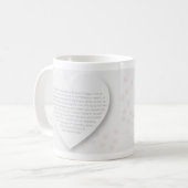 Humility is Perpetual Quietness of Heart mug Koffiemok (Voorkant links)