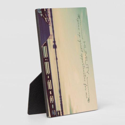 HUMILITY Opent Fotoplaat (Zijkant)