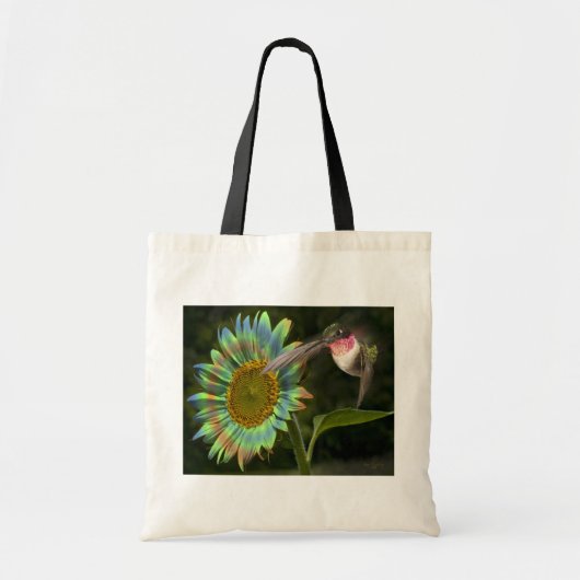 Humingbird Fantasy Canvas tas (Voorkant)