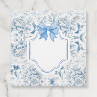 Humingbird Toile Favoriete Kaart Bedankjes Labels