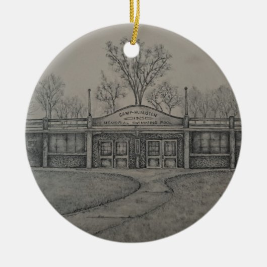 Humiston Pool (Pontiac, IL) Ornament (Voorkant)