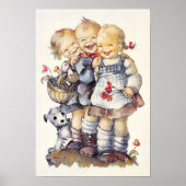 Hummel Laughing Children Poster (Voorkant)